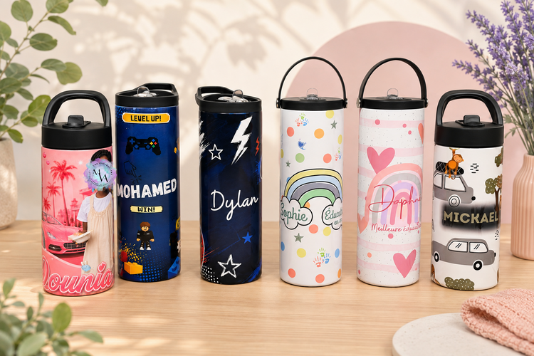 SUR MESURE — Gourdes, tasses & plus