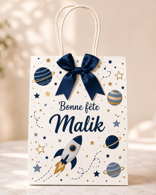 Sacs cadeaux personnalisés